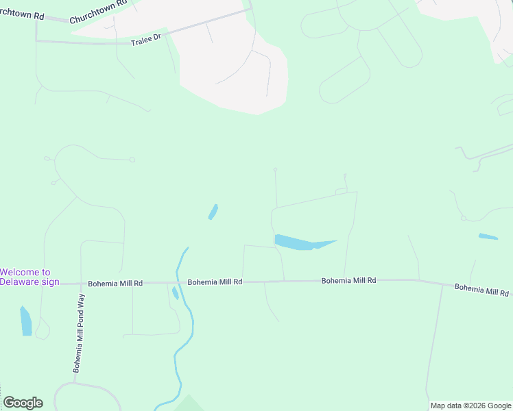 map of restaurants, bars, coffee shops, grocery stores, and more near 1361 Bohemia Mill Road in Middletown