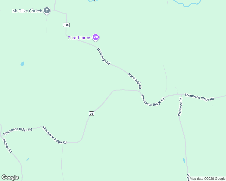 map of restaurants, bars, coffee shops, grocery stores, and more near 20554 Thompson Ridge Road in Laurelville