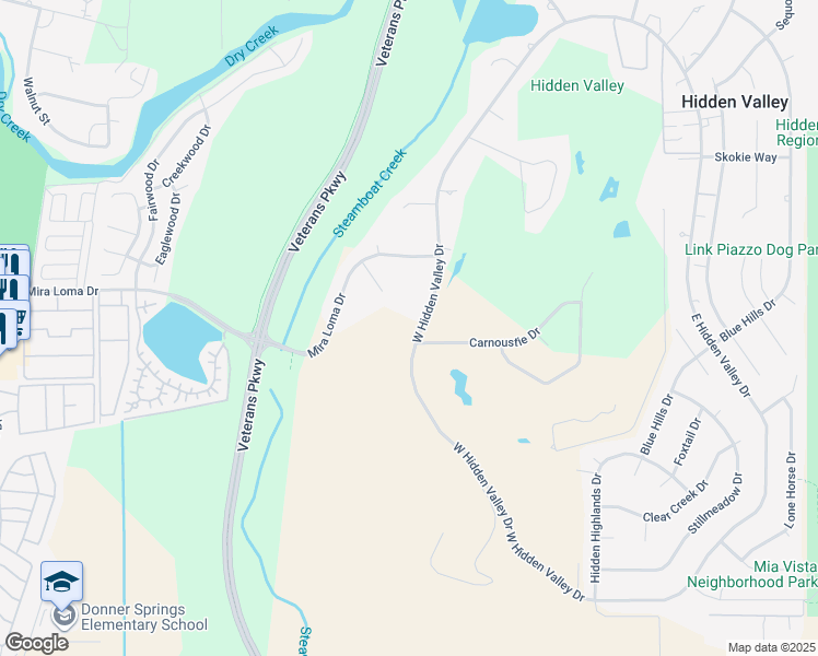 4841 West Hidden Valley Drive, Reno NV Walk Score