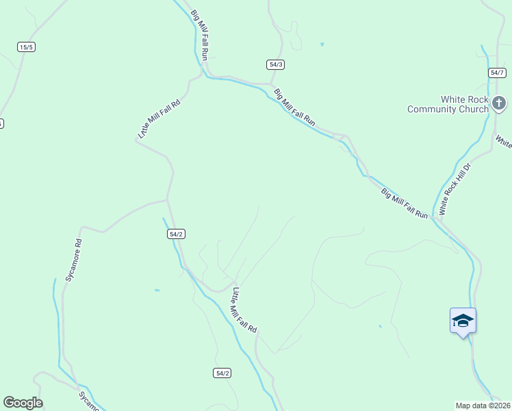 map of restaurants, bars, coffee shops, grocery stores, and more near 606 Little Mill Fall Road in Fairmont