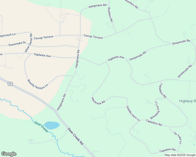 map of restaurants, bars, coffee shops, grocery stores, and more near 1392 Vigilante Avenue in Bailey
