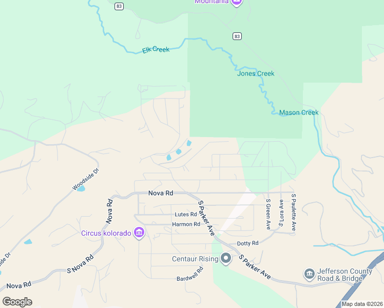 map of restaurants, bars, coffee shops, grocery stores, and more near 33719 Myrna Court in Pine
