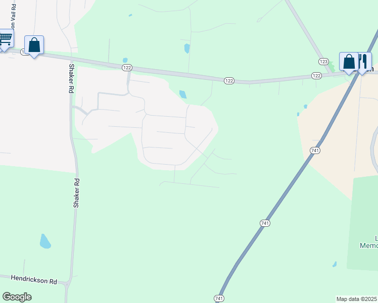 map of restaurants, bars, coffee shops, grocery stores, and more near 3108 Running Deer Trail in Franklin