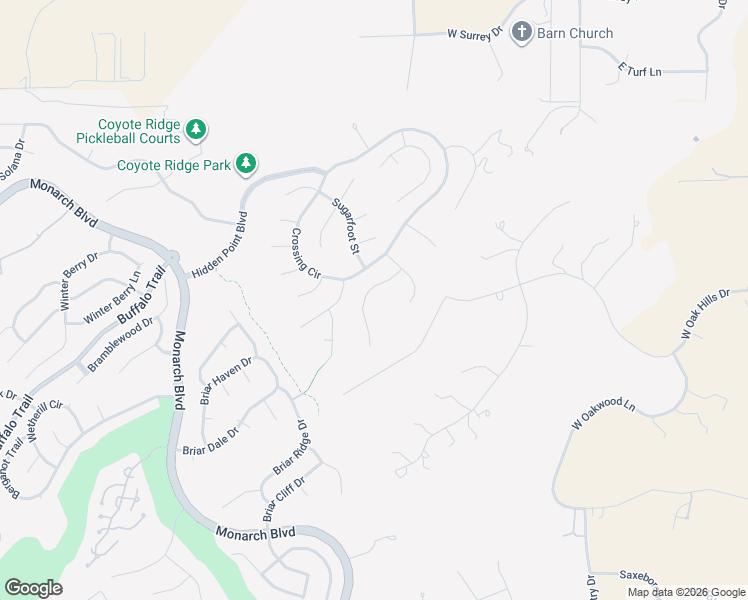 map of restaurants, bars, coffee shops, grocery stores, and more near 8518 High Ridge Court in Castle Rock
