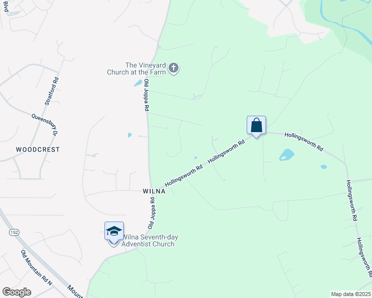 map of restaurants, bars, coffee shops, grocery stores, and more near 1111 Megg Court in Harford County