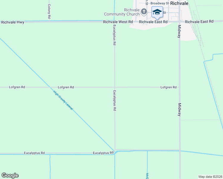 map of restaurants, bars, coffee shops, grocery stores, and more near 1405 Lofgren Road in Richvale