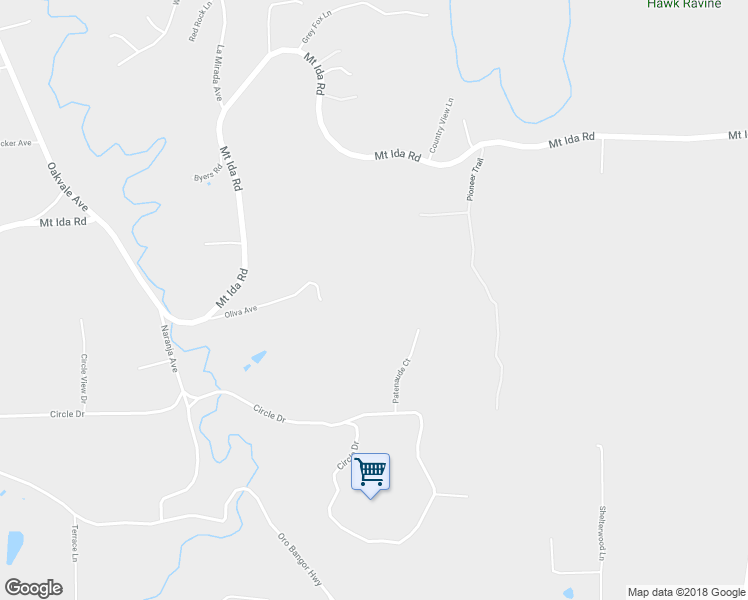 map of restaurants, bars, coffee shops, grocery stores, and more near 150 Oliva Avenue in Oroville