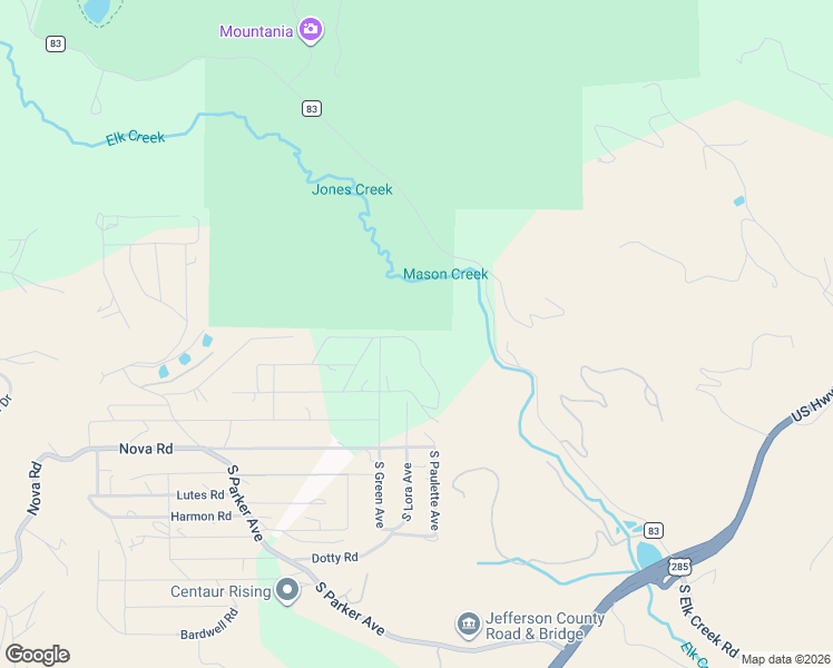 map of restaurants, bars, coffee shops, grocery stores, and more near 33123 Freda Road in Pine