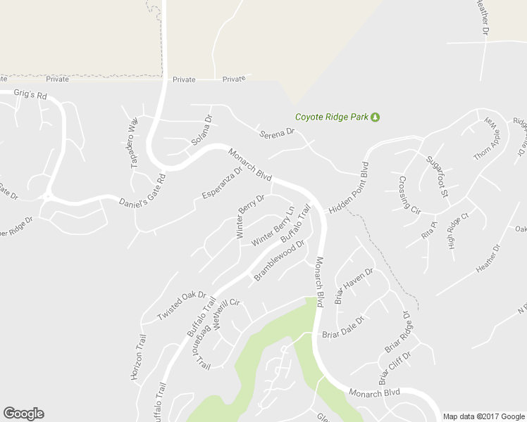 map of restaurants, bars, coffee shops, grocery stores, and more near 7235 Winter Ridge Drive in Castle Rock