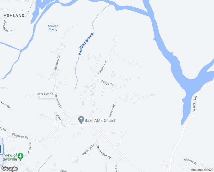 map of restaurants, bars, coffee shops, grocery stores, and more near 10921 Gateview Road in Cockeysville