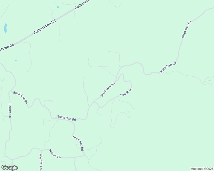 map of restaurants, bars, coffee shops, grocery stores, and more near 635 Black Bart Road in Oroville