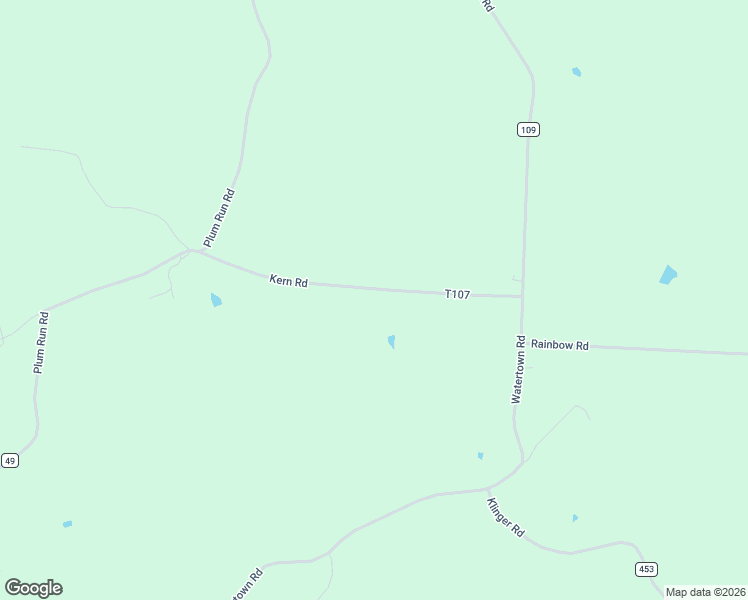 map of restaurants, bars, coffee shops, grocery stores, and more near 416 Kern Road in Waterford