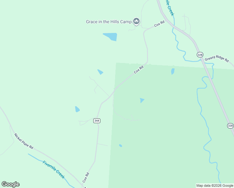 map of restaurants, bars, coffee shops, grocery stores, and more near 16282 Cox Road in Logan