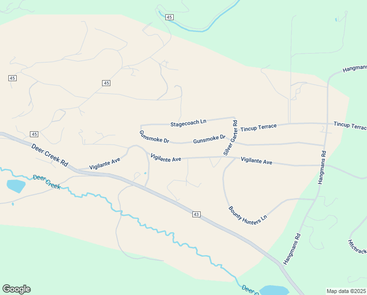 map of restaurants, bars, coffee shops, grocery stores, and more near 680 Gunsmoke Drive in Bailey
