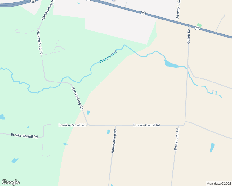 map of restaurants, bars, coffee shops, grocery stores, and more near in Harveysburg