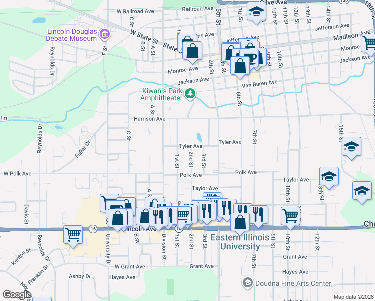map of restaurants, bars, coffee shops, grocery stores, and more near 935 2nd Street in Charleston