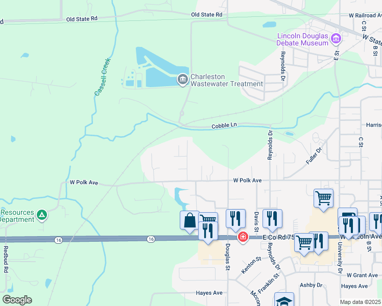 map of restaurants, bars, coffee shops, grocery stores, and more near 2302 Bostic Drive in Charleston