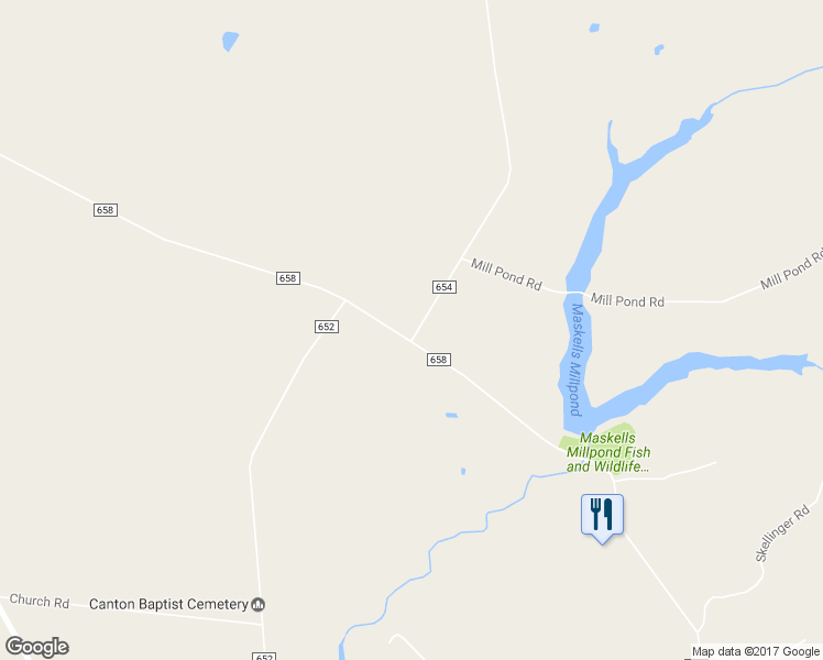 map of restaurants, bars, coffee shops, grocery stores, and more near 250 Maskells Mill Road in Salem