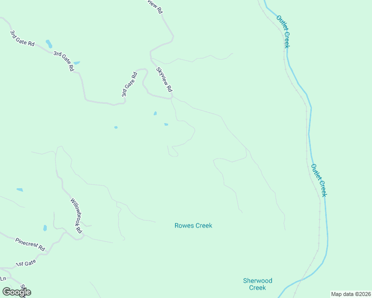 map of restaurants, bars, coffee shops, grocery stores, and more near 9501 Big John Rd in Willits