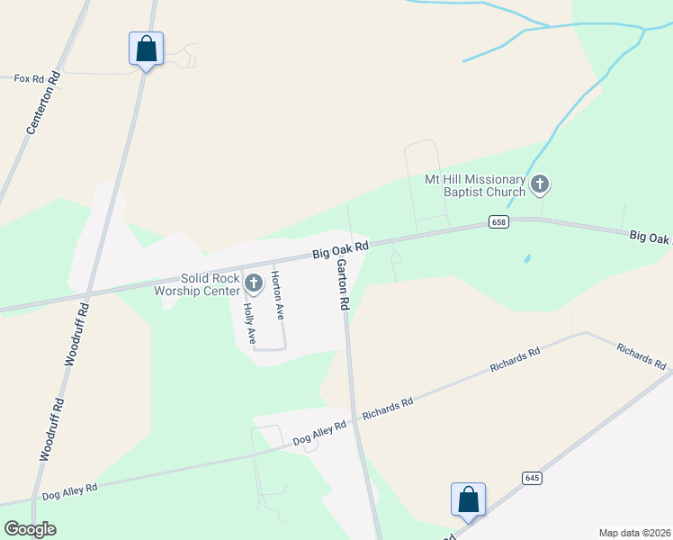 map of restaurants, bars, coffee shops, grocery stores, and more near 879 Garton Road in Bridgeton