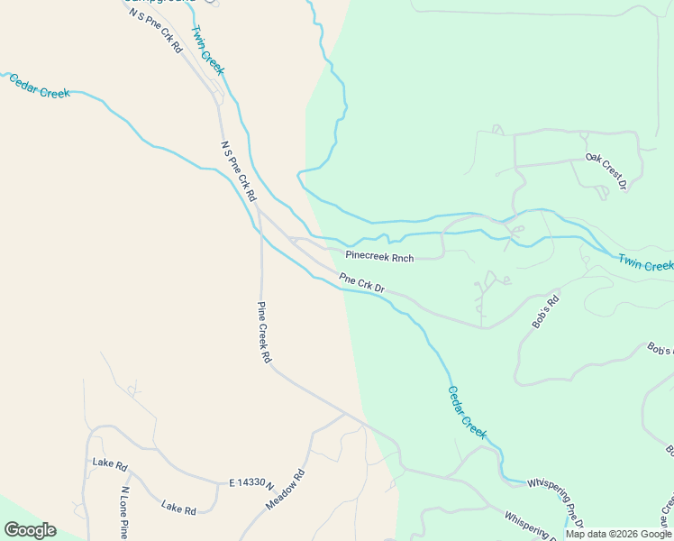 map of restaurants, bars, coffee shops, grocery stores, and more near Pine Creek Drive in Mount Pleasant