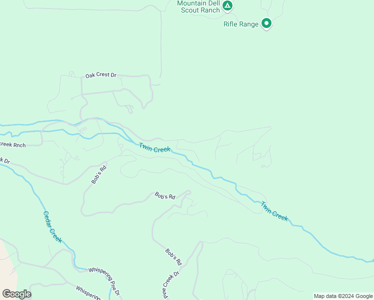 map of restaurants, bars, coffee shops, grocery stores, and more near Twin Creek Drive in Sanpete County