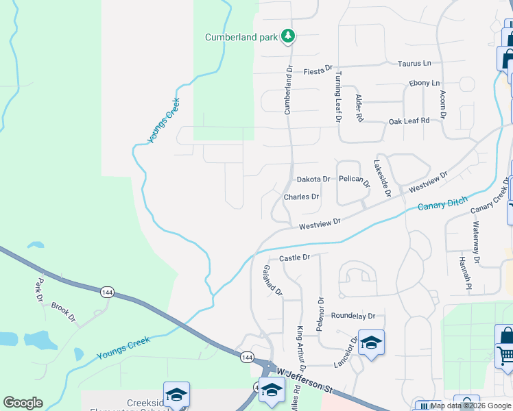 map of restaurants, bars, coffee shops, grocery stores, and more near 1210 Matthews Court in Franklin
