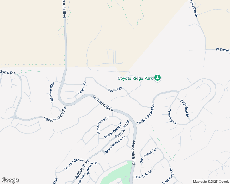 map of restaurants, bars, coffee shops, grocery stores, and more near 7302 Serena Drive in Castle Pines