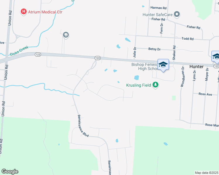 map of restaurants, bars, coffee shops, grocery stores, and more near 5080 Long Meadow Drive in Franklin