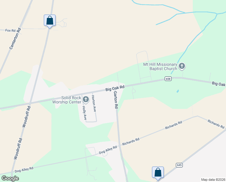 map of restaurants, bars, coffee shops, grocery stores, and more near 879 Garton Road in Bridgeton