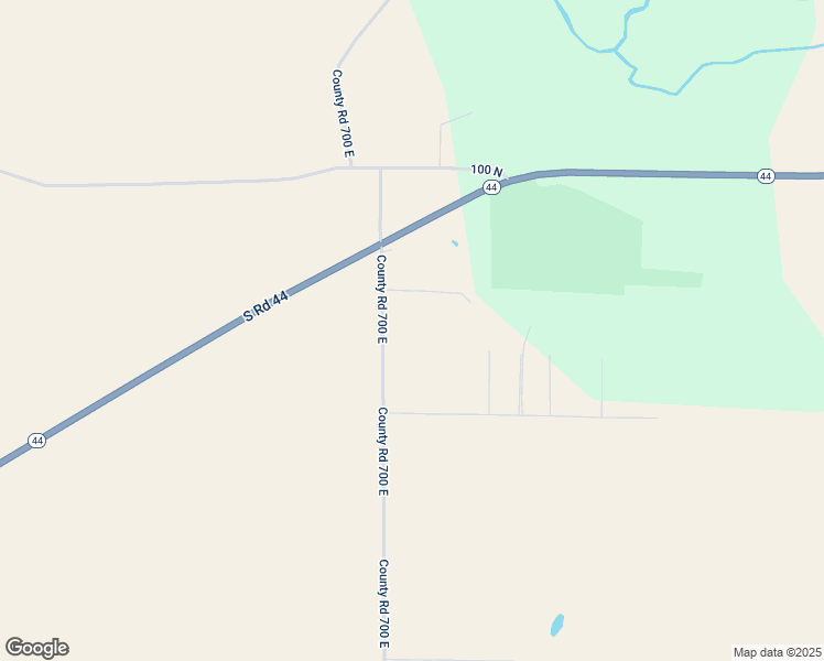 map of restaurants, bars, coffee shops, grocery stores, and more near 667 County Road 700 East in Franklin