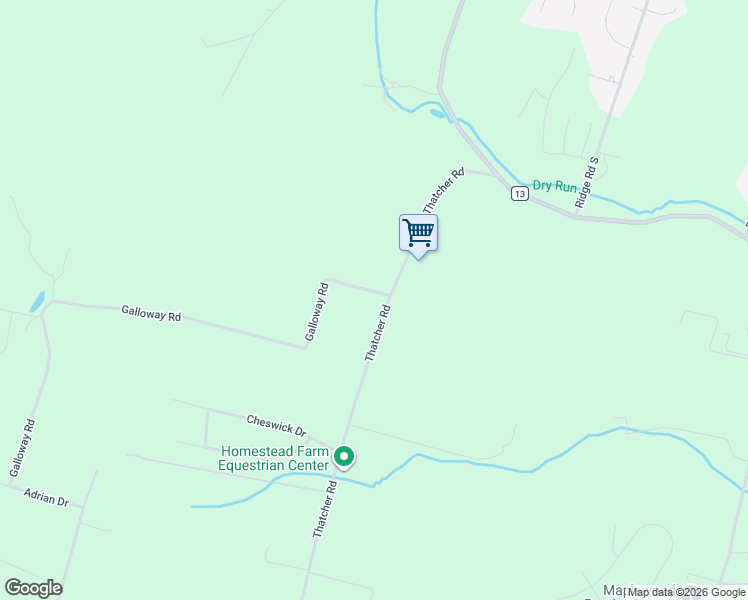 map of restaurants, bars, coffee shops, grocery stores, and more near 1687 Thatcher Road in Martinsburg