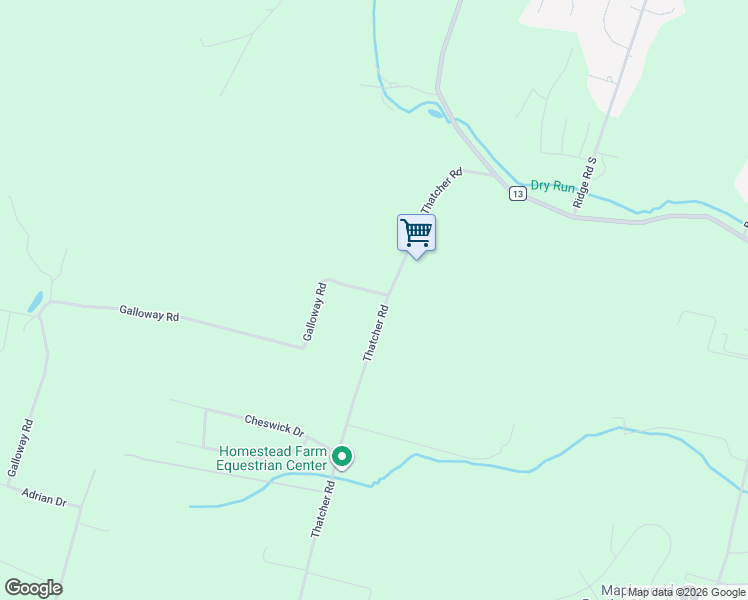 map of restaurants, bars, coffee shops, grocery stores, and more near 1687 Thatcher Road in Martinsburg