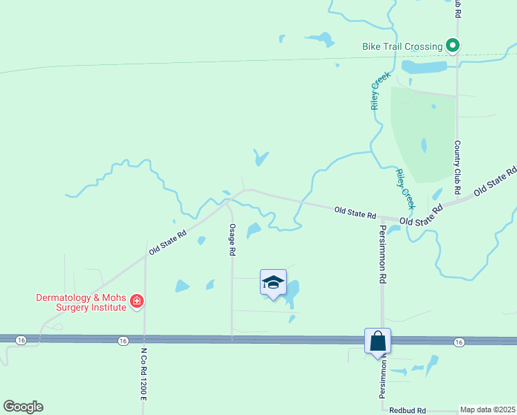 map of restaurants, bars, coffee shops, grocery stores, and more near 12410-12998 County Road 790 North in Charleston