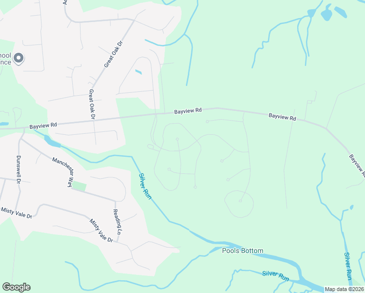 map of restaurants, bars, coffee shops, grocery stores, and more near 300 Sweet Gum Court in Middletown