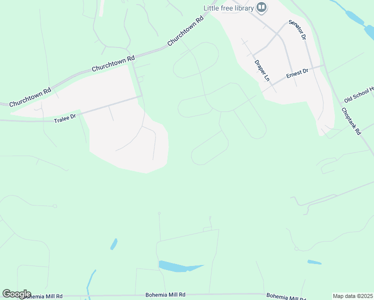 map of restaurants, bars, coffee shops, grocery stores, and more near 447 Crownleaf Drive in Middletown