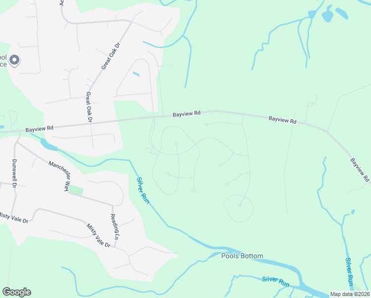 map of restaurants, bars, coffee shops, grocery stores, and more near 300 Sweet Gum Court in Middletown