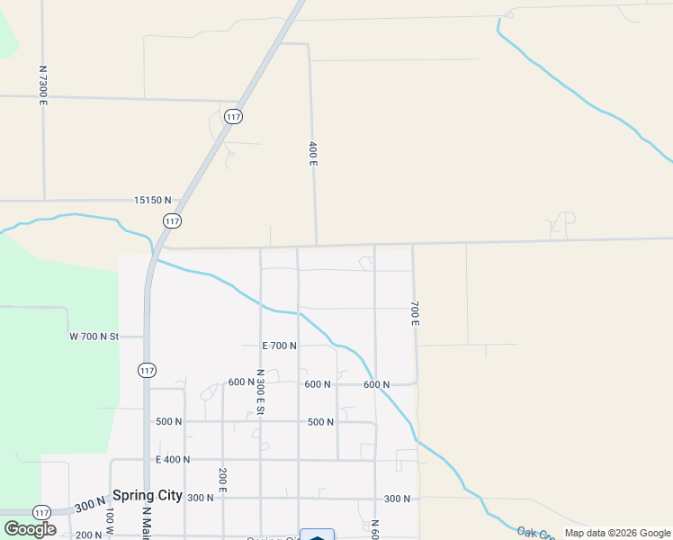 map of restaurants, bars, coffee shops, grocery stores, and more near East 900 North in Spring City