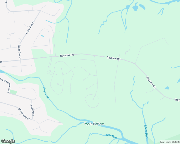 map of restaurants, bars, coffee shops, grocery stores, and more near 173 Silver Maple Road in Middletown