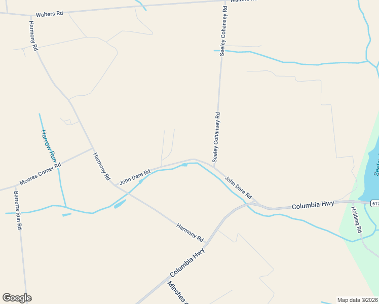 map of restaurants, bars, coffee shops, grocery stores, and more near 69 John Dare Road in Bridgeton