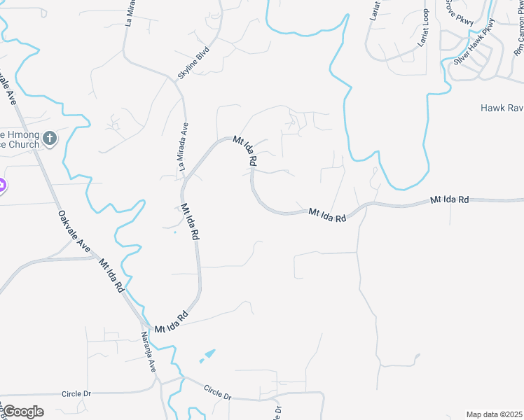 map of restaurants, bars, coffee shops, grocery stores, and more near 1190 Mount Ida Road in Oroville