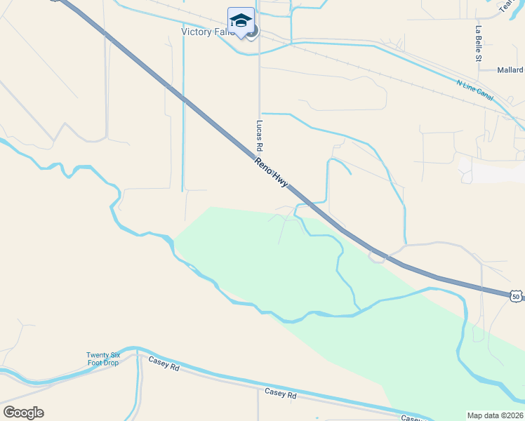 map of restaurants, bars, coffee shops, grocery stores, and more near 6811 Reno Highway in Fallon