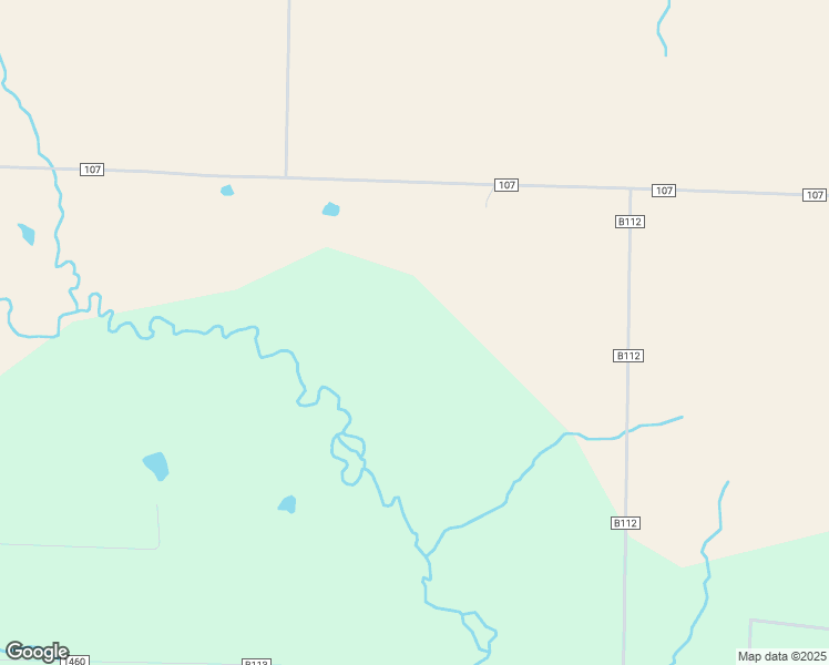 map of restaurants, bars, coffee shops, grocery stores, and more near County Road 107 in Moberly