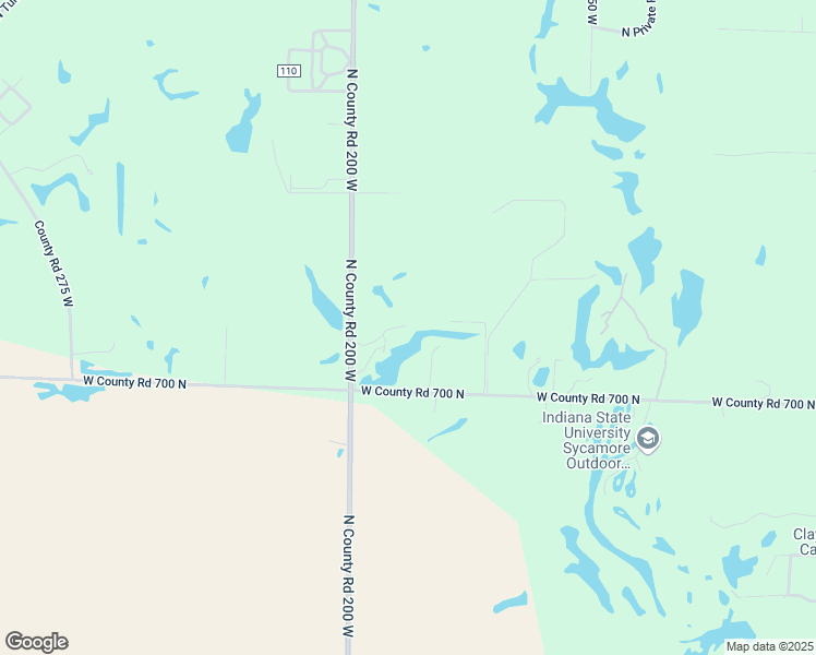 map of restaurants, bars, coffee shops, grocery stores, and more near 1960 West County Road 720 North in Brazil