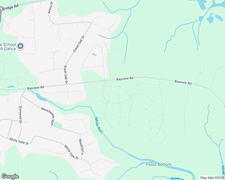 map of restaurants, bars, coffee shops, grocery stores, and more near 614 Red Maple Road in Middletown