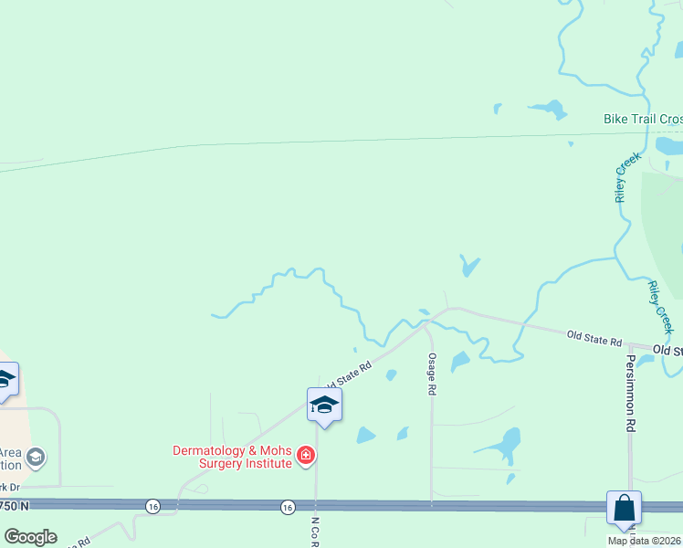 map of restaurants, bars, coffee shops, grocery stores, and more near 12001-12299 County Road 780 North in Charleston