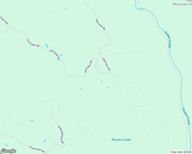 map of restaurants, bars, coffee shops, grocery stores, and more near 6601 3rd Gate Road in Willits