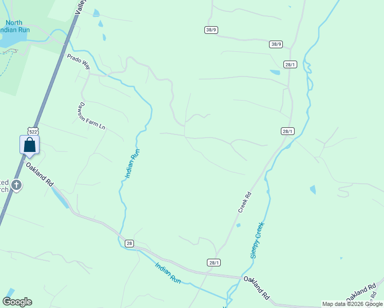 map of restaurants, bars, coffee shops, grocery stores, and more near 48 Patrick Place in Berkeley Springs