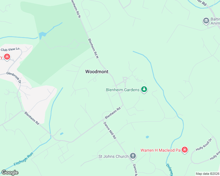 map of restaurants, bars, coffee shops, grocery stores, and more near 13460 Blenheim Road North in Phoenix