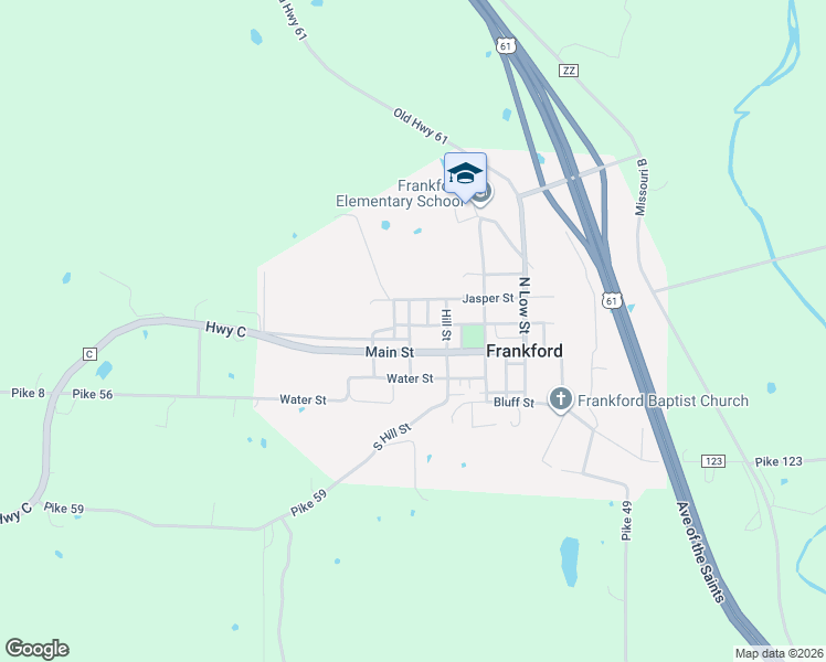 map of restaurants, bars, coffee shops, grocery stores, and more near 419 King Street in Frankford